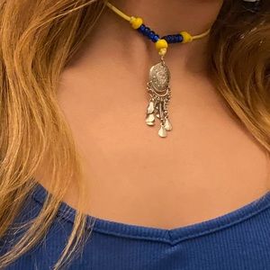 Handmade Adjustable Sun and moon Neckalace🌞🌙